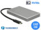 Delock Thunderbolt 3 - Hard Disk Esterno SATA con M.2 PCIe NVMe (240 GB), Lettura Massima: 2800 MB/s, Scrittura Massima: 2300 MB/s, 54000