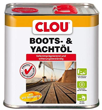 Alfred Clouth Clou Boots- & Yachtöl transparent 2,5 L
