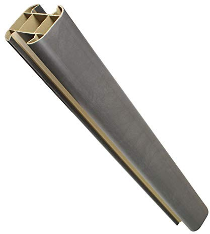 Graphite, 1.8m Composite Fence Post Plastic Eco Fencing for Composite and Wooden Fence Panels