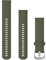 Garmin Schnellwechsel-Armband 20mm, passend für Venu, Venu 2Plus, Venu SQ/ SQ2, vivoactive 3/ 5, vivomove- Serie, Forerunner 55/ 245/ 645, Approach S40/ S42/ S12, D2 Air