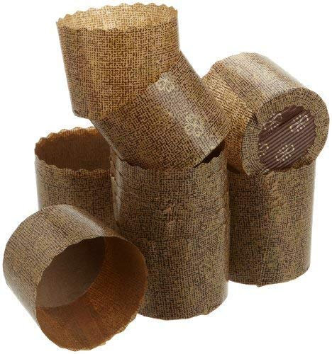 Bakery Direct - Moldes individuales de papel para hacer panettone (60 x 45 mm)