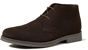 Geox Uomo Claudio A, Scarpe Uomo, Marrone Dk Coffee C6024, 42 EU