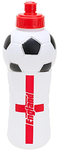 Toyland® England Design Football Water Bottle - Euros & World Cup Supporters Drinks Cup - Size 650ml - English Party Decorations
