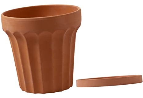 Toddmomy Vintage Relief Flowerpot Mit Ablaufschale Dekorativer Blumentopf Für Und Außenbereich Für Kleine Pflanzen Balkon Maße