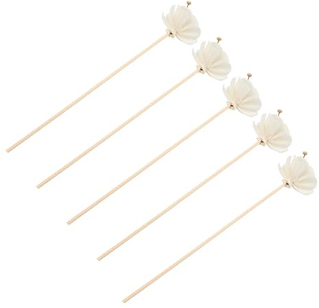 Amosfun 10stücke Rattan Aromatherapie-Sticks Für Raumduft Beige Schnelles Aroma-absorptionsset Für Zuhause Für Schlafzimmer Badezimmer Und Wohnräume