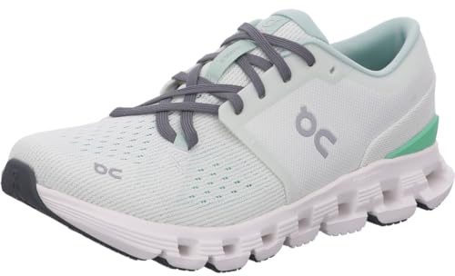 On Sneakers Donna Cloud X 4, Aloe/Melata, 43 EU