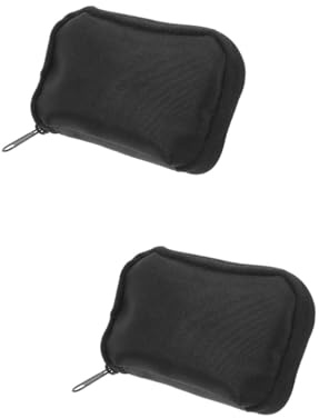 Healeved 2pcs Rechargeable Glucose Monitor Diabetic Storage Case Sugar Machine Organizer