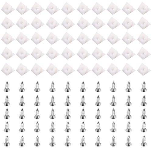 Kit Di Riparazione Per Cassetti Da 50 Pezzi, Viti Di Fissaggio Per Cassetti, Kit Di Fissaggio Per Cassetti, Accessori Per Riparazione Mobili, Sostituzione Viti Per Cassetti