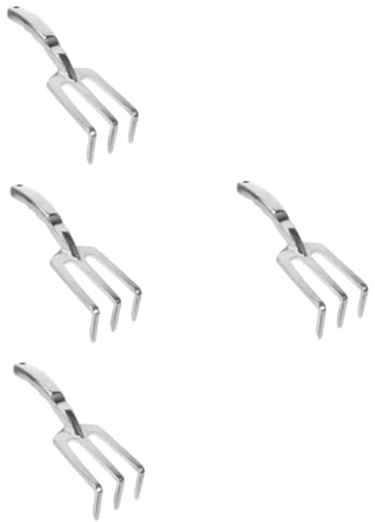 4 Pièces Râteau de Jardin Outil de Jardinage pour Creuser Aérer Sol pour Jardinage à Activités Extérieures