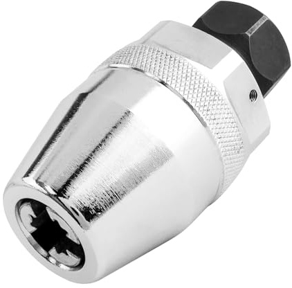 Bestgle Extracteur de Goujons 3/8, Extracteur de Goujons Arrondis de 1/4in-1/2in (6-12mm), extracteur de Goujon en Alliage d'Acier pour l'Extraction des Boulons Rouillés, Peints, Endommagés et Cassés