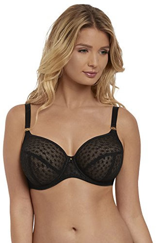 Freya Starlight Side Support Bra Black Black 28GG