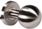 Pomo para puerta moderno, herraje para puerta de acero inoxidable, pomo esférico, roseta redonda, modelo LDK 214, pomo de 50 mm de diámetro, para interior y exterior, herrajes de construcción de Juva®