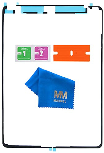 MMOBIEL vattentäta förskurna självhäftande klistermärken Strips Kompatibel med iPad Air 2 2014 9.7 inch inkl Rengöringsduk Razor Blades Pads