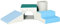 HOMCOM Baby Soft Play Set, 4 Piece Soft Play Equipment for Toddlers 12-36 Months, Climb and Crawl Foam Play, Kids Activity Play Toy, Multi-colored