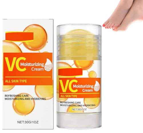 Crème hydratante et anti-crevasses pour les pieds à l'urée, crème dissolvant les callosités, stick pour talons fendillés, hydrate et soulage les rugosités, pour talons, mains, genoux et coudes (1)