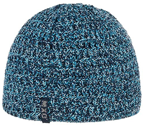 maximo Classic Beanie Kindermütze Kinderbeanie Wintermütze Sommermütze Baumwollmütze (51 cm - blau)