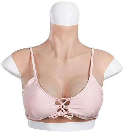 CYOMI Silikon Brüste Brustformen Künstliche Brust Realistische Haut | Weiche medizinische Silikon-Brustformen. Ideal für Crossdressing, Transgender, Mastektomie und Cosplay,B-G Cup.