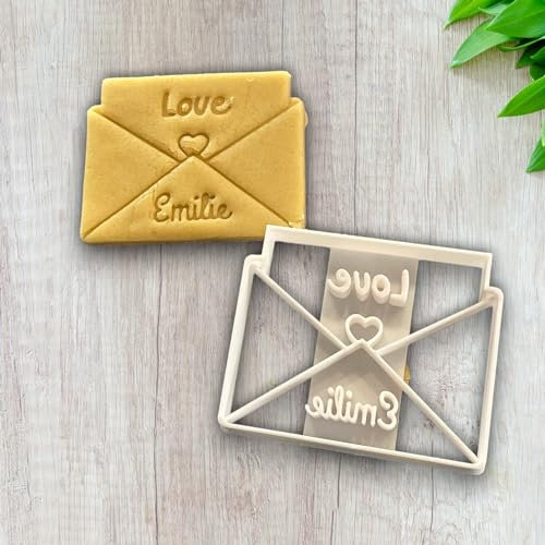 Emporte pièce lettre à personnaliser avec prénom pour la réalisaton de biscuit sablé, patisserie, pate à sucre -Décoration gateau-Fait maison- ELACE