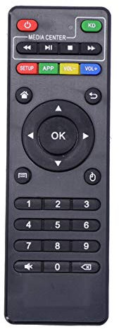 Haosie Telecommande IPTV, Contrôleur Télécommande Portable TV Box IR, Compatible avec X96, X96 Mini, X96W