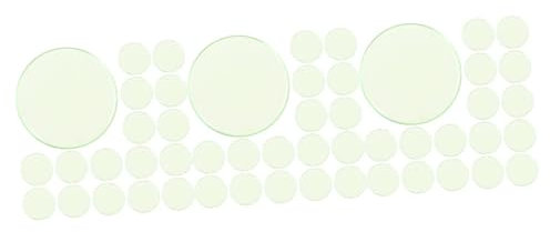 JOINPAYA 3 Sätze Chips Bingo Zubehör Poker Nacht Kartenzähler Spielmünzen Spielgeld Zählscheibenmarker Mathe-zählchip Mathe-zählspielzeug Marker Zählen Jetons Harz Light Green 100 Stück * 3