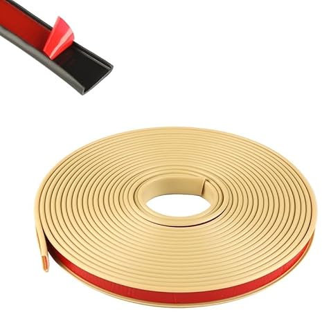 Möbel Kantenschutzprofil, 20mm 30mm Selbstklebend Kantenschutz, U Profil Tischkantenschutz, Kantenband Für Schränke/Möbelrestaurierung(Brown,17mm*5m)