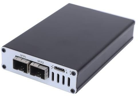 Adaptador Ethernet 10g, Tarjeta de Red USB de Alta Velocidad, Velocidad de Transmisión de 10 Gbps, Admite Wins, OS X, Ubuntu Systems, para Edición de Video, Juegos en