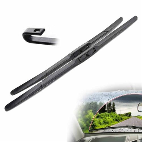 NKLDDE Front Wiper Blades For Mazda 6 GH1 MK2 2007 2008 2009 2010 2011 2012 Windshield Windscreen Clean Window Car Rain Brushes 24+16