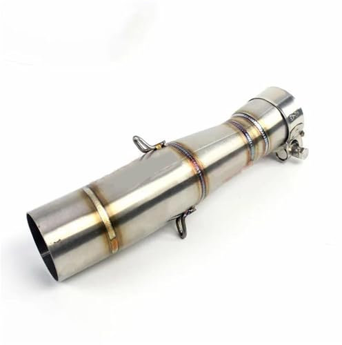 SHYYBD Pot D'échappement pour Moto pour H&Onda X-ADV 750 X-ADV 750 X-ADV X-ADV 750 51 Mm Silencieux Intermédiaire sans Silencieux, À Enfiler Pot échappement