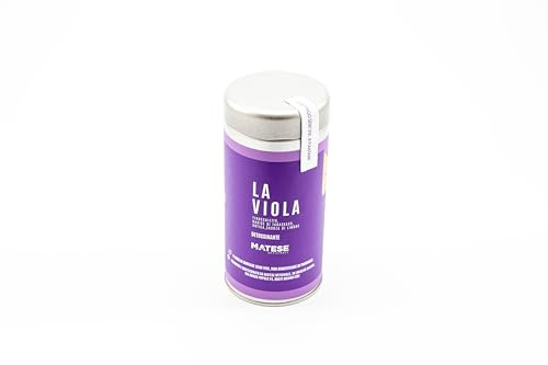 MATESE OFFICINALE | Tisana Purificante e Drenante La Viola, con Sambuco, Mirtillo e Ibisco | Detox Naturale | Contrasta Ritenzione Idrica | Gusto Fruttato e Fresco - 50g