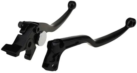 WKXTECZT Embrague Freno para Suzuki SV 650 S GSXR600 GSXR 750 1988-2008 Manetas De Embrague De Freno De Motocicleta Palanca Freno Embrague(Negro)