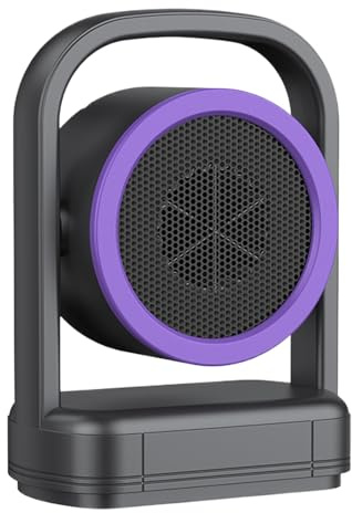 Besreey Riscaldamento Scrivania | 500W Riscaldamento Elettrico Interno Portatile - Macchina Elettrica | Per Soggiorno Camera Da Letto Bagno Garage Auto Campeggio di Campeggio Inverno