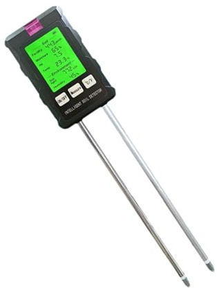 Misuratore di umidità del suolo | Misuratore di pH digitale per suolo | Sensore di umidità per il giardinaggio, per serre prati interni balcone terrazza
