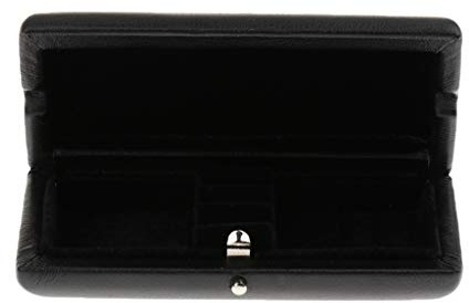 H HILABEE Oboe Reed Case, PU Leder Oboe Reed Koffer Container Aufbewahrungsbox für 3pcs Oboe Schilf