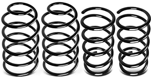 Frankberg 4x Federn Fahrwerksfeder Vorderachse Hinterachse Kompatibel mit S60 I 2.4L 2.5L S60 I 384 2.0L Limousine 2000-2010 Replace# 9492226