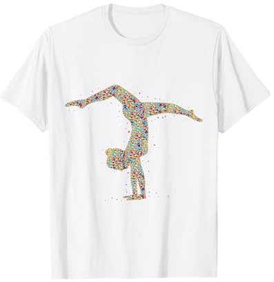Turnen Turnerin Gymnastik Mädchen Kinder Damen T-Shirt