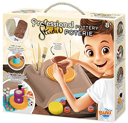 Buki Professional Studio Pottery Set with UK Plug