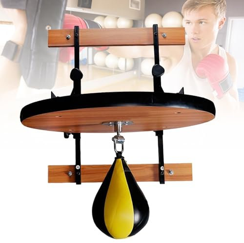 Boxsack Zum Boxen, Kugelständer Mit Federungsreaktion, Höhenverstellbar Von 0–20 cm, Verdicktes PU-Leder, Einstellhebel Aus Vierkantrohr Aus Stahl Für Fitness/Stressabbau