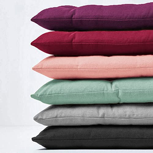 Sitzkissen für Outdoor-Bank, 8 cm dick, 110 x 50 cm, geeignet für 2-/3-Sitzer, Gartenbank, Chaiselenschaukel, Terrasse, für den Innen- und Außenbereich geeignet, Grau