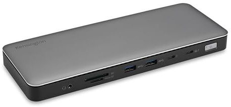 Kensington SD5768T EQ Thunderbolt 4 Docking Station, Dual 4K@60Hz via HDMI/TB4 Ports, 96W Charging, SD/Micro SD Card Slots, Ethernet, Audio, Supports Thunderbolt Share (K35381NA)