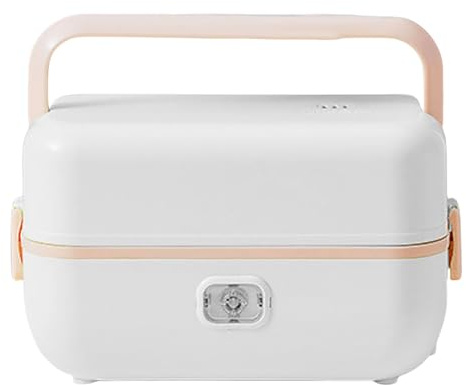 Lonchera Eléctrica,Arroz Al Vapor Autocalentable For El Hogar,Conservación Del Calor Se Puede Enchufar For Calentar,Adecuado For Acampar,Viajes De Negocios,Oficina,Conductores De Carga,Etc(Pink,Single