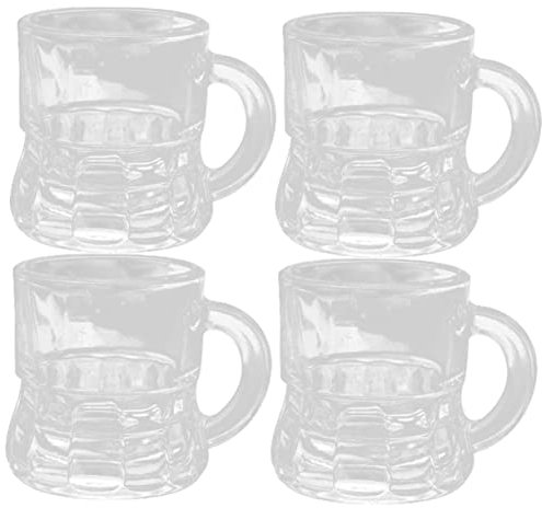 PRETYZOOM Vasos De Vidrio Mini Copas Para Vino Cerveza Fiestas Bar Diseño Elegante