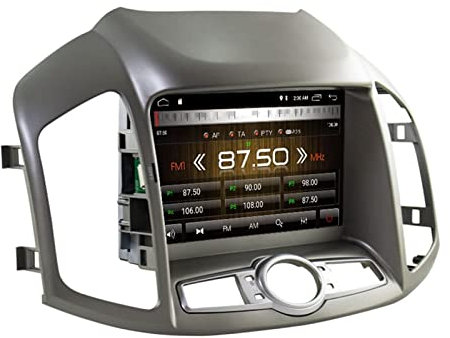 XUBOR Multimedia Autoaudio 2 Din Bilradio GPS-navigering WIFI DSP Carplay Android 11 Bil DVD-spelare Passar, for Chevrolet, Captiva 2006-2015 Multimediaspelare