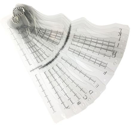 SHERCHPRY 12pièces Lot De Pochoirs Pour Sourcils Accessoire De Beauté Modèles De Maquillage -même Transparent