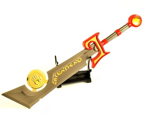 ZGHQHCDRH Modelo de Espada Larga, Modelo Ashbringer, tamaño 30 cm/12 Pulgadas, Incluye Soporte de exhibición, Coleccionable Juego Totalmente metálico
