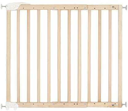 Badabulle Deco Pop Cancelletto di sicurezza estensibile per aperture da 63 a 106 cm - Legno