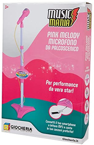 GIOCHERIA GGI190297 Music Mania - Prima Asta con Microfono