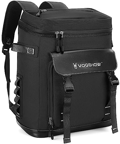 VS Vogshow Kühlrucksack 30L Großer, Kühltasche Isolierter Picknickrucksäcke, Mehrzweck Thermo Rucksäcke für Camping, Familien-Outdoor, BBQ, Einkaufen, Reisen, Angeln und Strand