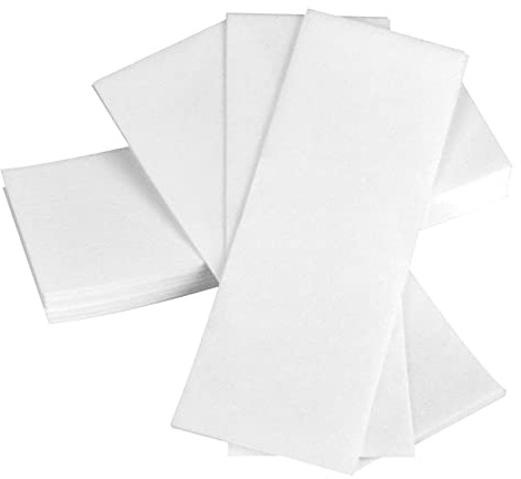 80 Stück Professionelle Papierwachsstreifen Vlies Wachsstreifen für Beine, Gesicht, Augenbraue, Körper (80)