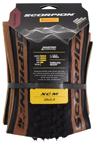 Pirelli Unisex – Erwachsene Scorpion XC M Fahrradreifen, Classic, 29 x 2.4