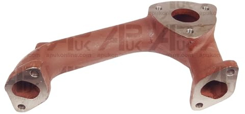 Exhaust Manifold 3 Cylinder Bottom Exit Replacement for Massey Ferguson 35 133 135 Tractor